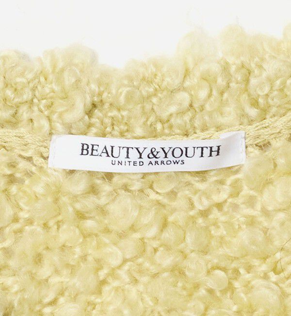 BEAUTY&YOUTH UNITED ARROWS「パッチワーク Vネック ニットベスト」|ベスト・ジレ|
