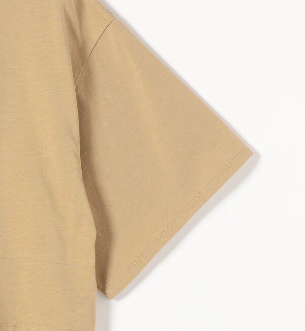 SHIPS any「SHIPS any:〈洗濯機可能〉ジップ レース ヘム ハーフスリーブ TEE」|Tシャツ・カットソー|