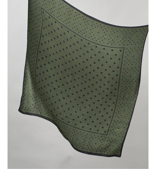 VERMEIL par iena「《予約》manipuri インドストール ジオメドット 120x120cm 163333009」|バンダナ・スカーフ|