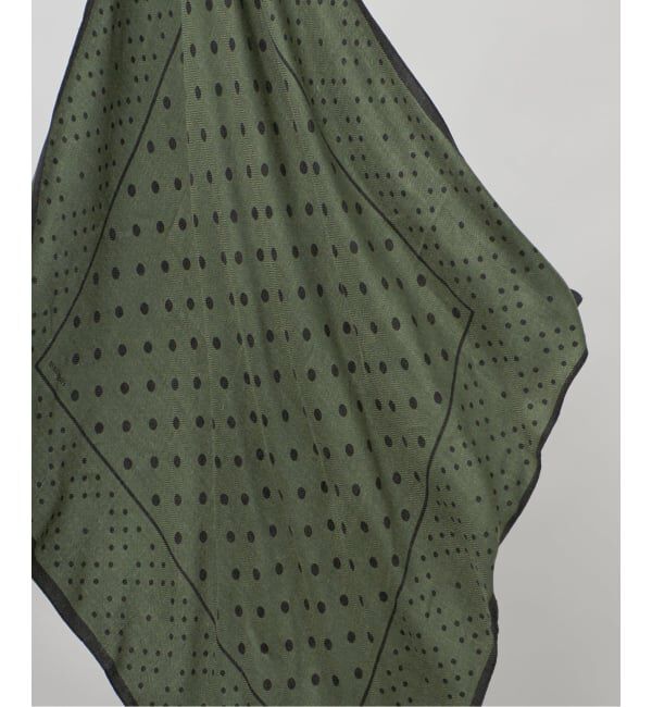 VERMEIL par iena「《予約》manipuri インドストール ジオメドット 120x120cm 163333009」|バンダナ・スカーフ|