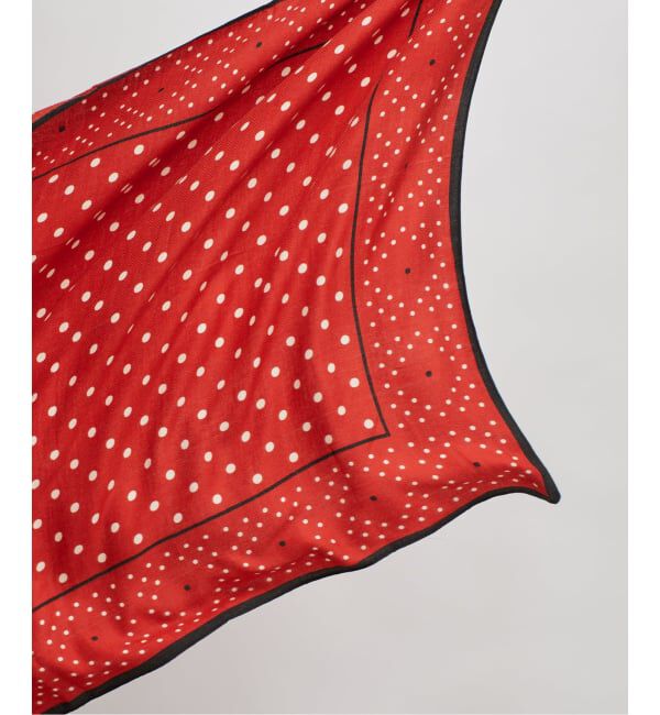 VERMEIL par iena「《予約》manipuri インドストール ジオメドット 120x120cm 163333009」|バンダナ・スカーフ|
