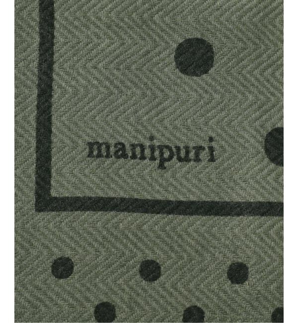 VERMEIL par iena「《予約》manipuri インドストール ジオメドット 120x120cm 163333009」|バンダナ・スカーフ|