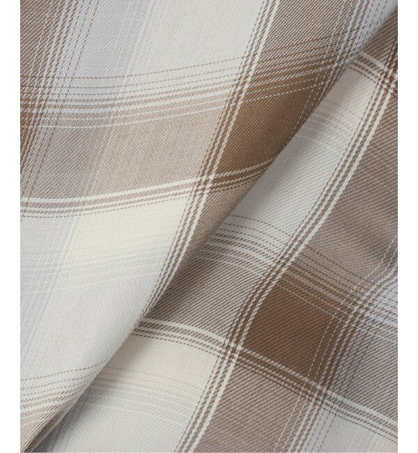 Spick and Span「PEチェックルーズシャツ」|シャツ・ブラウス|