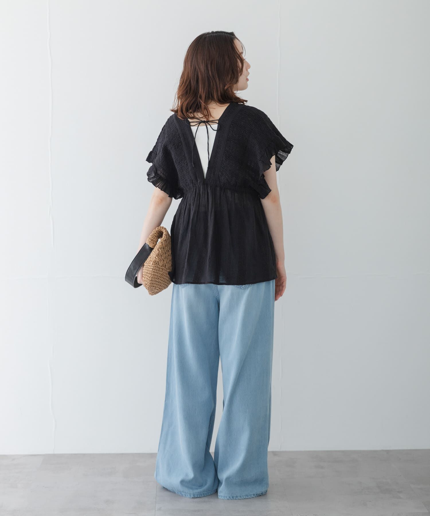 Sonny Label 「楊柳ドビーシャーリングブラウス」|シャツ・ブラウス|