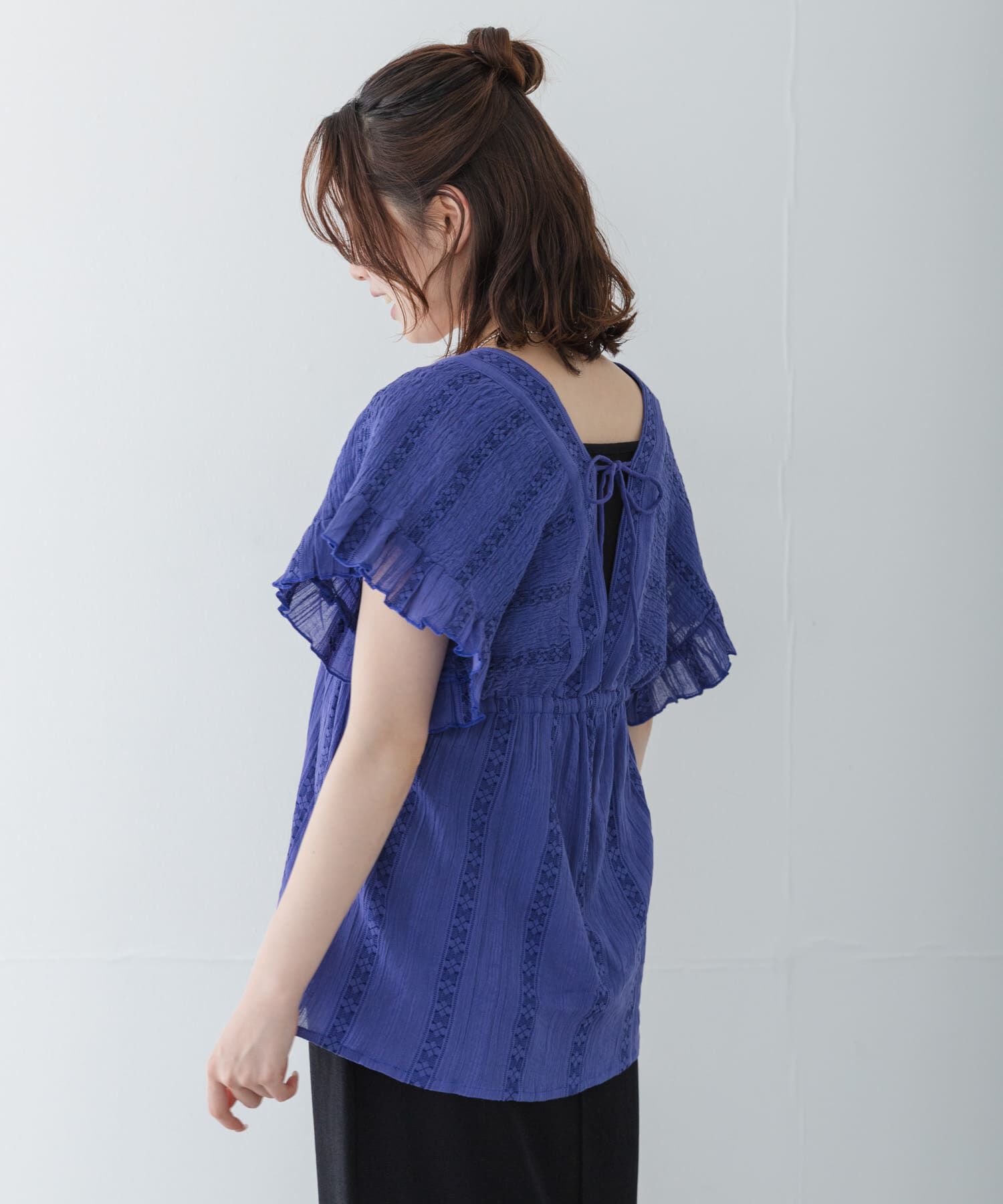 Sonny Label 「楊柳ドビーシャーリングブラウス」|シャツ・ブラウス|