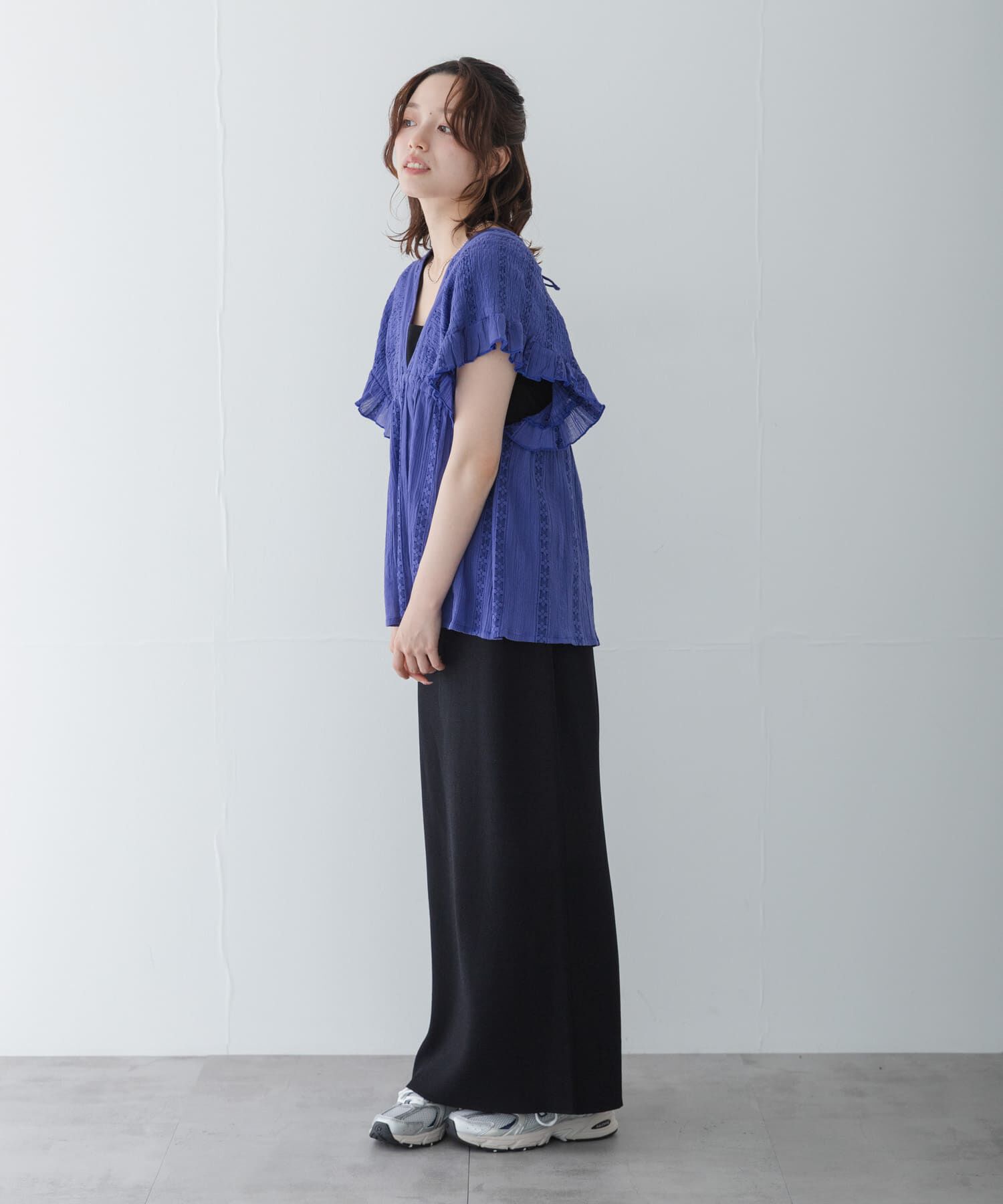 Sonny Label 「楊柳ドビーシャーリングブラウス」|シャツ・ブラウス|