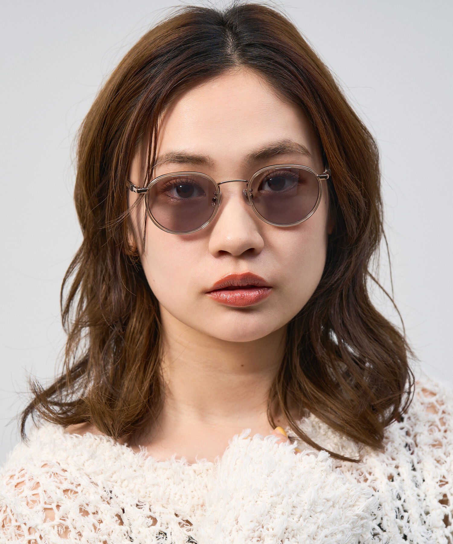  「Zoff | UNITED ARROWS ボストン型 サングラス メタルフレーム UVカット ズレ防止 ユナイテッドアローズ」|サングラス|