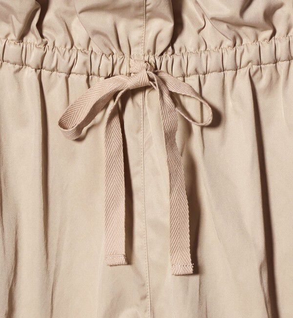 UNITED ARROWS「バック ギャザー リボンデザイン パンツ」|チノ|