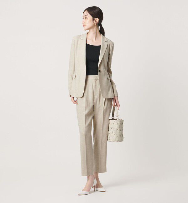 UNITED ARROWS「Spiree IAS テーラード ジャケット ‐UVカット 接触冷感 ウォッシャブル‐」|テーラードジャケット|