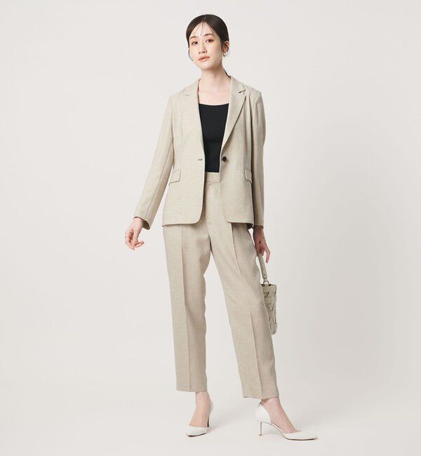 UNITED ARROWS「Spiree IAS テーラード ジャケット ‐UVカット 接触冷感 ウォッシャブル‐」|テーラードジャケット|