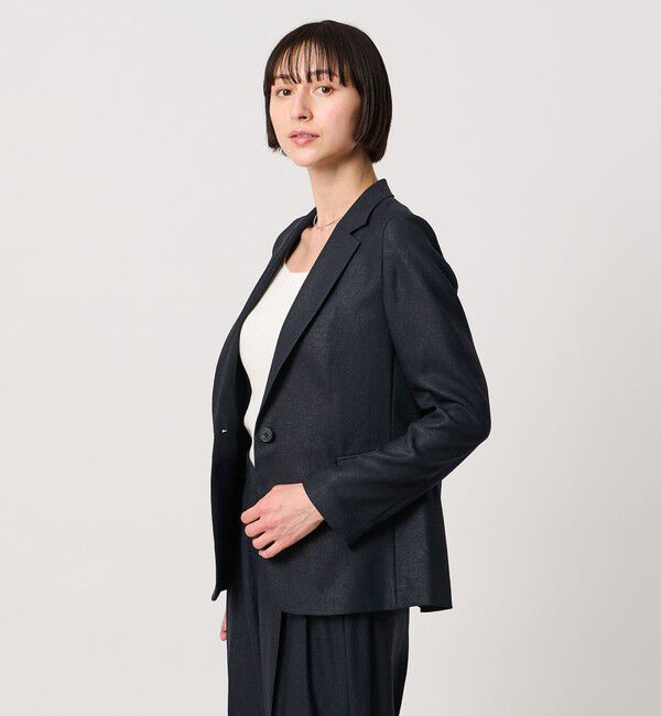 UNITED ARROWS「Spiree IAS テーラード ジャケット ‐UVカット 接触冷感 ウォッシャブル‐」|テーラードジャケット|