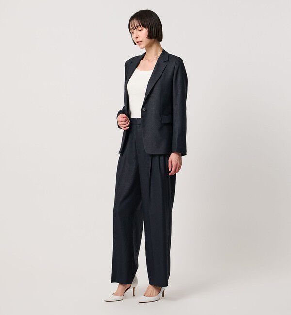 UNITED ARROWS「Spiree IAS テーラード ジャケット ‐UVカット 接触冷感 ウォッシャブル‐」|テーラードジャケット|