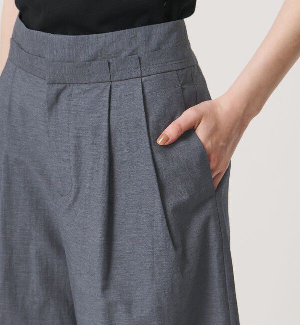 UNITED ARROWS「MANTECO POP ワイドパンツ」|スラックス|