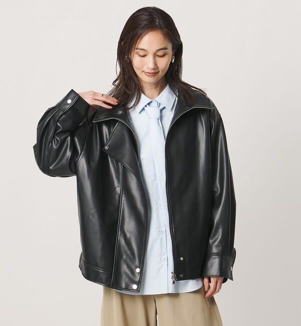 UNITED ARROWS「コットン タイ シャツ」|シャツ・ブラウス|