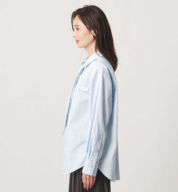 UNITED ARROWS「コットン タイ シャツ」|シャツ・ブラウス|