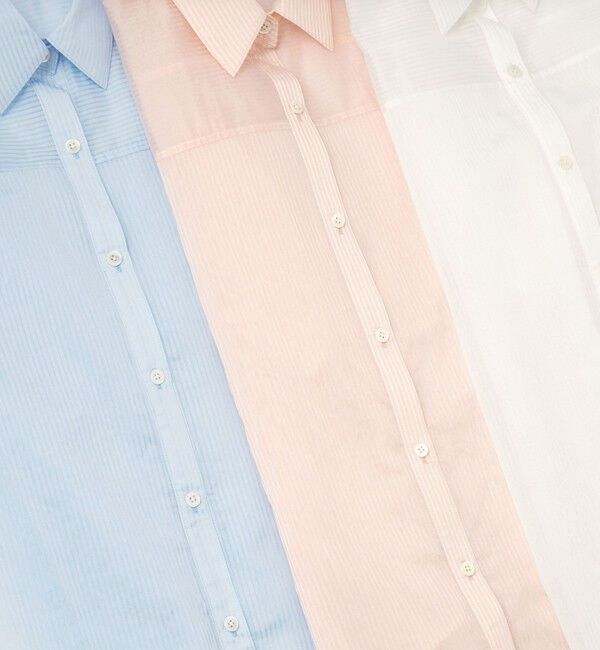 UNITED ARROWS green label relaxing「［size SHORTあり］リボンハイウエストシャツ」|シャツ・ブラウス|