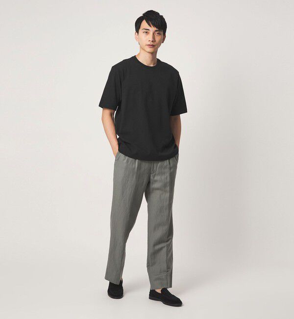 UNITED ARROWS green label relaxing「【別注】＜Brooks Brothers＞GLR カノコ クルーネック Tシャツ」|Tシャツ・カットソー|