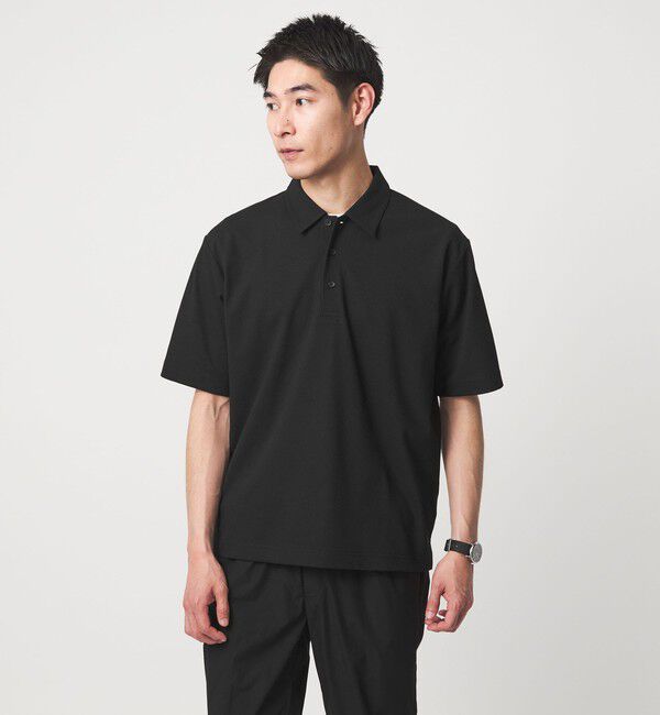 UNITED ARROWS green label relaxing「Somarti カノコ 半袖 ポロシャツ -遮熱・UVカット・吸水速乾-」|ポロシャツ|