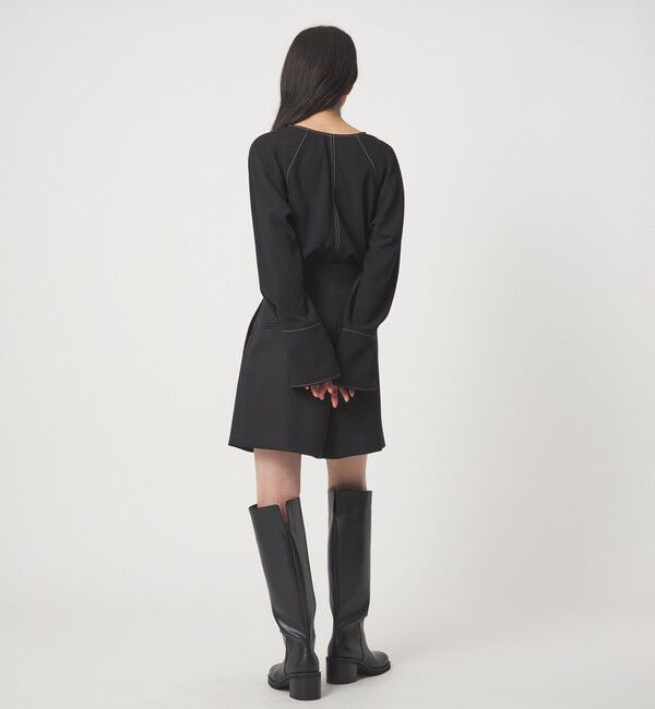 EMMEL REFINES「＜EMMEL REFINES＞EM ハイショク ステッチ 2WAY ブラウス」|シャツ・ブラウス|