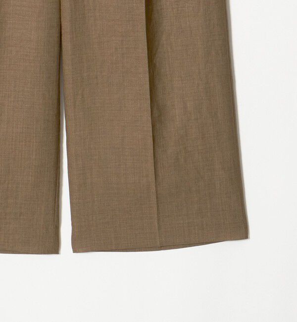 UNITED ARROWS green label relaxing「［size SHORT/TALLあり］トリアセ ストレート パンツ UVカット 通気性」|スラックス|