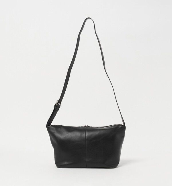 UNITED ARROWS green label relaxing「GLR ファンクショナル レザー ショルダーバッグ」|ショルダー・メッセンジャー|BLACK