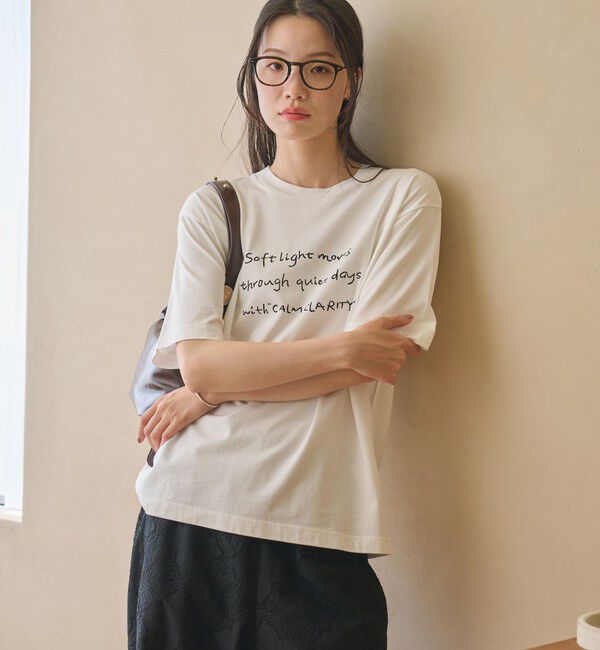 BEAUTY&YOUTH UNITED ARROWS「【WEB限定】ロゴプリント Tシャツ」|Tシャツ・カットソー|