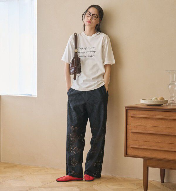 BEAUTY&YOUTH UNITED ARROWS「【WEB限定】ロゴプリント Tシャツ」|Tシャツ・カットソー|
