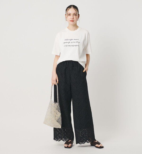 BEAUTY&YOUTH UNITED ARROWS「【WEB限定】ロゴプリント Tシャツ」|Tシャツ・カットソー|
