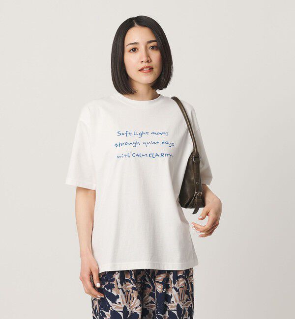 BEAUTY&YOUTH UNITED ARROWS「【WEB限定】ロゴプリント Tシャツ」|Tシャツ・カットソー|