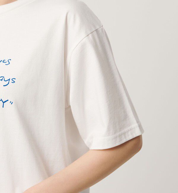BEAUTY&YOUTH UNITED ARROWS「【WEB限定】ロゴプリント Tシャツ」|Tシャツ・カットソー|