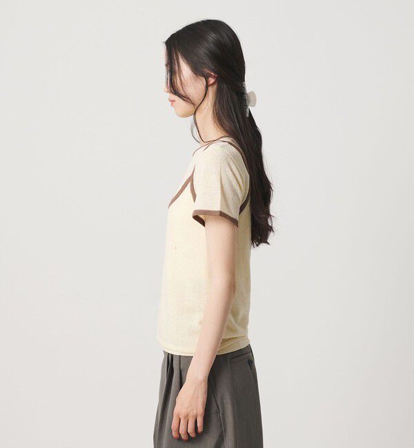 BEAUTY&YOUTH UNITED ARROWS「【WEB限定】キャミソール＆ショートスリーブ ループニットプルオーバー ウォッシャブル」|ニット・セーター|