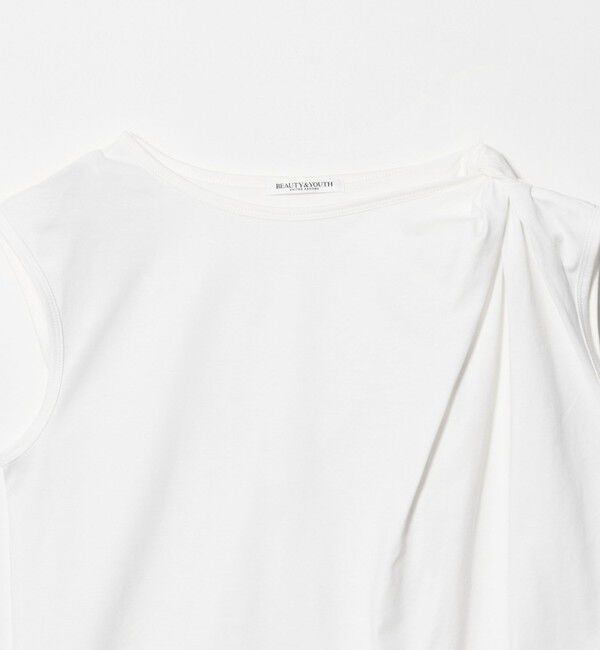 BEAUTY&YOUTH UNITED ARROWS「コットン ツイスト フレンチスリーブ カットソー」|Tシャツ・カットソー|