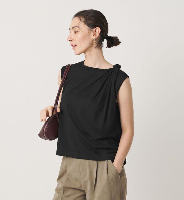 BEAUTY&YOUTH UNITED ARROWS「コットン ツイスト フレンチスリーブ カットソー」|Tシャツ・カットソー|