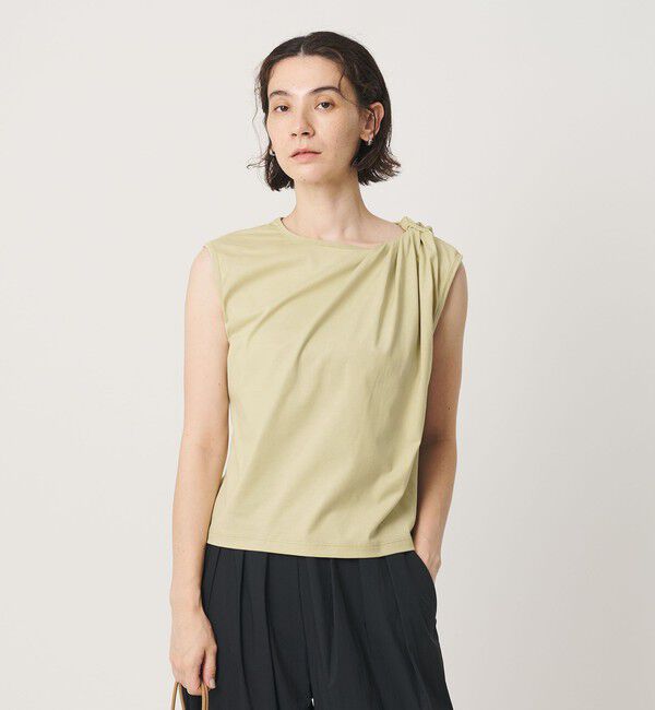 BEAUTY&YOUTH UNITED ARROWS「コットン ツイスト フレンチスリーブ カットソー」|Tシャツ・カットソー|