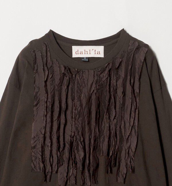 BEAUTY&YOUTH UNITED ARROWS「【WEB限定】＜dahl&rsquo;ia＞リメイク ロングスリーブ カットソー」|Tシャツ・カットソー|