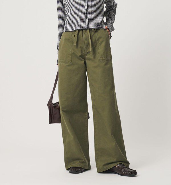 BEAUTY&YOUTH UNITED ARROWS「【WEB限定】コットン ベイカーイージーパンツ ウォッシャブル」|その他|OLIVE
