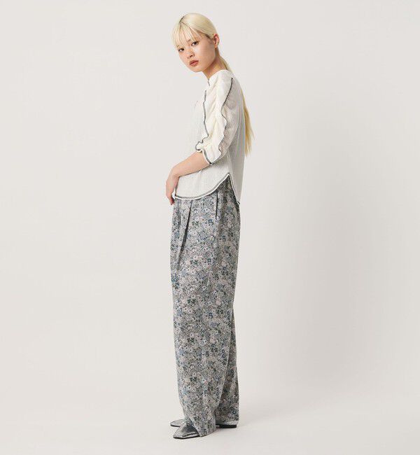 BEAUTY&YOUTH UNITED ARROWS「【WEB限定】フラワープリント イージーパンツ ウォッシャブル」|その他|