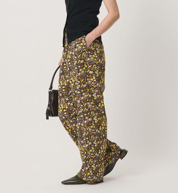 BEAUTY&YOUTH UNITED ARROWS「【WEB限定】フラワープリント イージーパンツ ウォッシャブル」|その他|