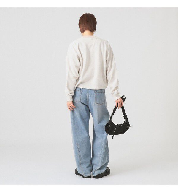 Ray BEAMS 「DANTON / ドット釦 クルーネック カーディガン」|カーディガン|