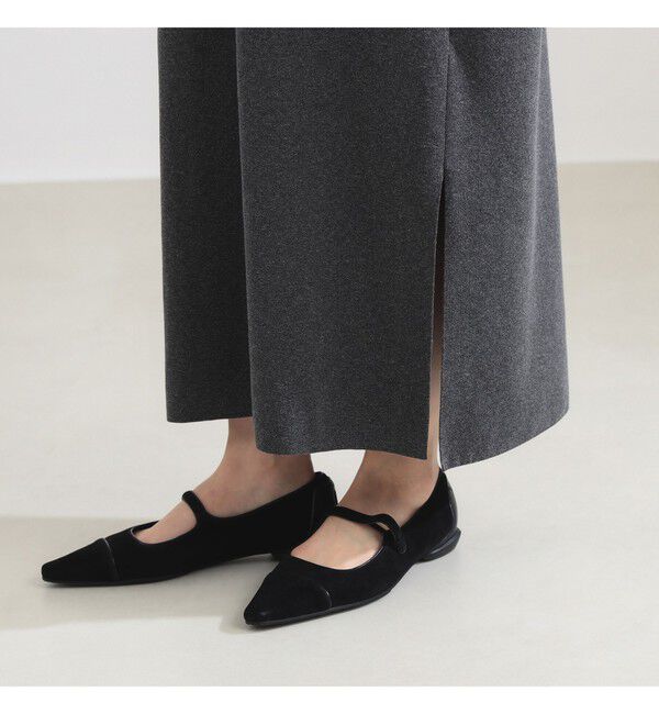Demi-Luxe BEAMS 「AK+1 / 総針 Iライン ワンピース」|ワンピース|