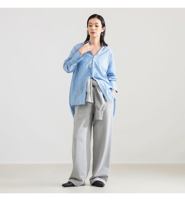 Demi-Luxe BEAMS 「AK+1 / コットンボイル ストライプ シャツ」|シャツ・ブラウス|
