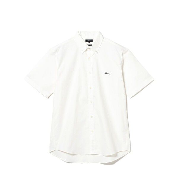 BEAMS「オックスフォード ワンポイント ミニボタンダウンシャツ【ベーシックフィット】」|シャツ・ブラウス|