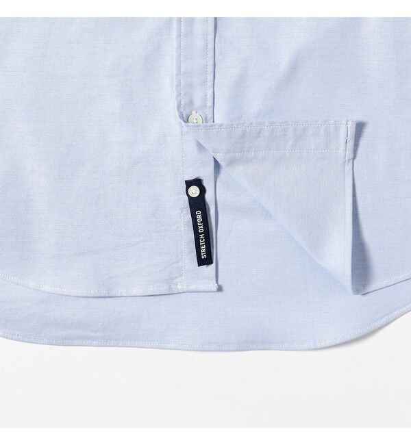 BEAMS「オックスフォード ワンポイント ミニボタンダウンシャツ【ベーシックフィット】」|シャツ・ブラウス|