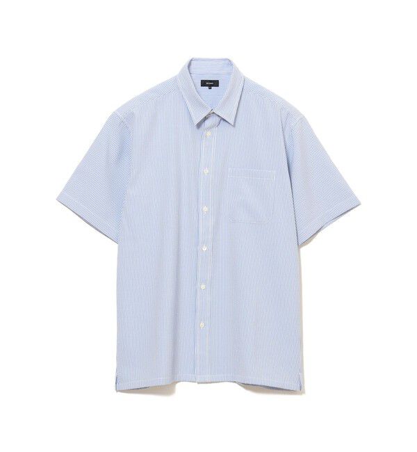 BEAMS「シアサッカー シャツ【リラックスフィット】」|シャツ・ブラウス|