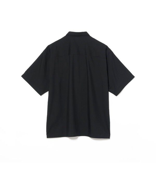 BEAMS「ソリッド TR ハーフスリーブ シャツ」|シャツ・ブラウス|