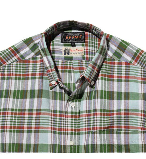 BEAMS PLUS「B.D. Madras」|シャツ・ブラウス|
