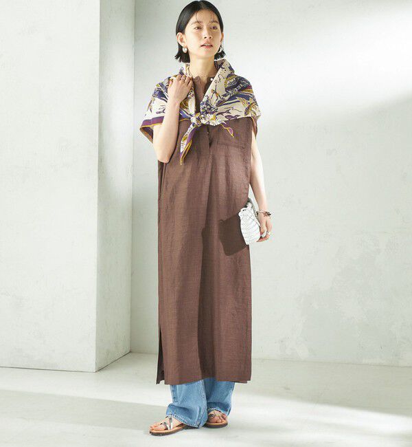 SHIPS for women「BINDU: スカーフ 100&times;100」|バンダナ・スカーフ|