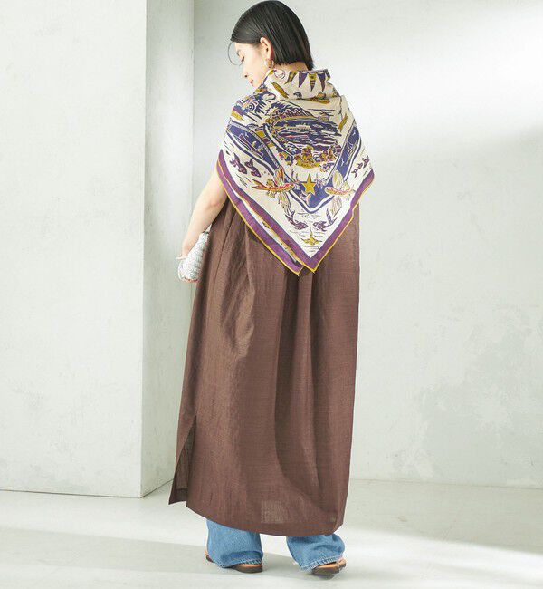 SHIPS for women「BINDU: スカーフ 100&times;100」|バンダナ・スカーフ|