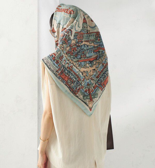 SHIPS for women「BINDU: スカーフ 100&times;100」|バンダナ・スカーフ|