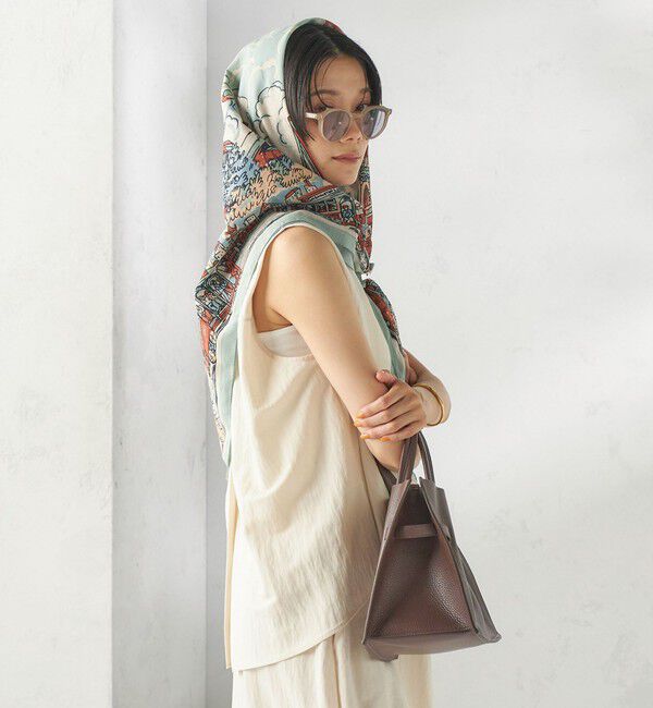 SHIPS for women「BINDU: スカーフ 100&times;100」|バンダナ・スカーフ|